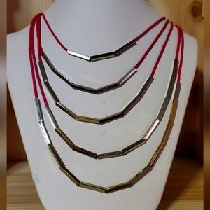 Shoplately Beaded Layered Necklace